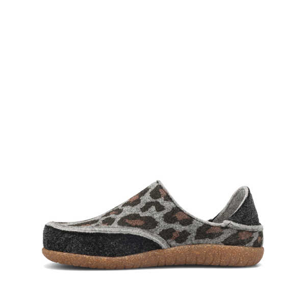 Taos Footwear Convertawool — Charcoal Leopard Wool
