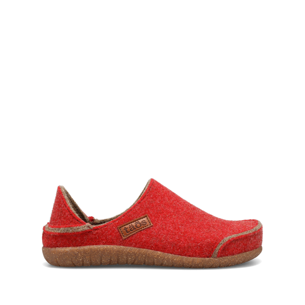 Taos Footwear Convertawool — Red/Tan