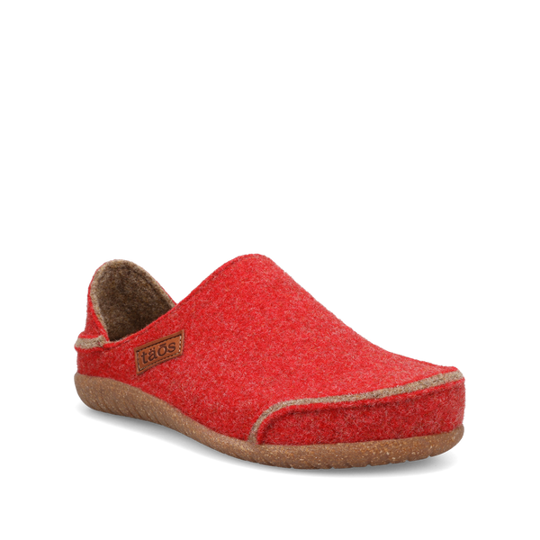 taos footwear Convertawool — Red/Tan
