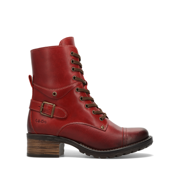 Taos Footwear Crave — Classic Red