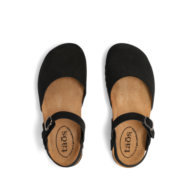 Taos Footwear Culture — Black Suede