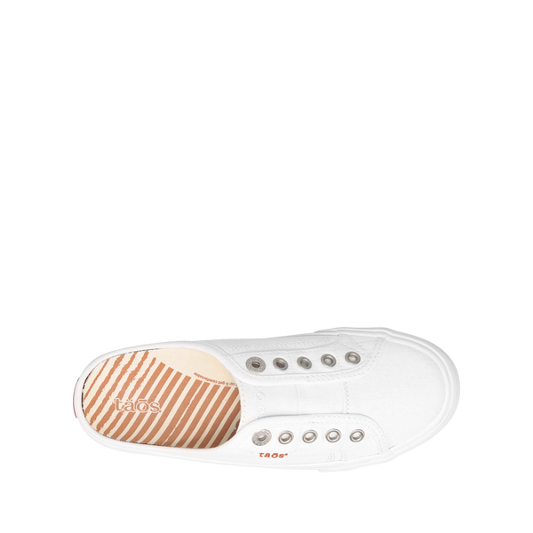Taos Footwear Ez Soul — White Canvas