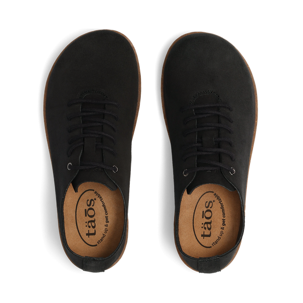 Taos Footwear Foremost — Black Suede