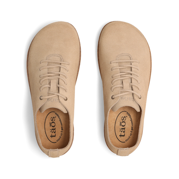 Taos Footwear Foremost — Stone Suede