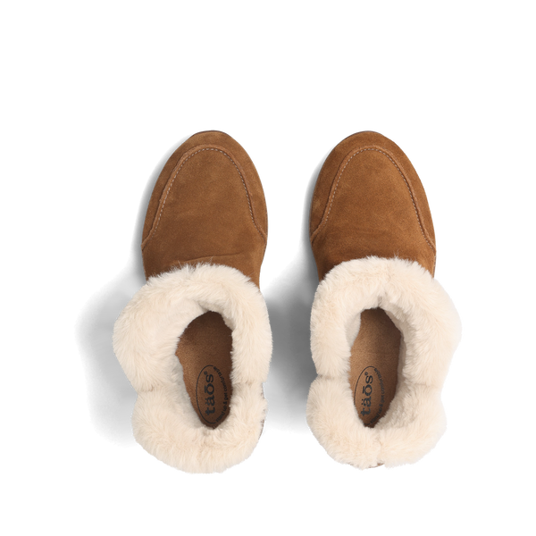 Taos Footwear Future Mid — Chestnut Suede