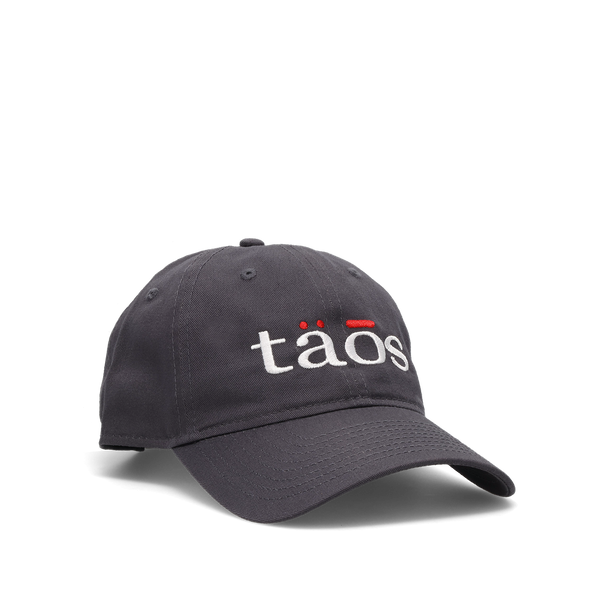 taos footwear Hat with Embroidery — Charcoal