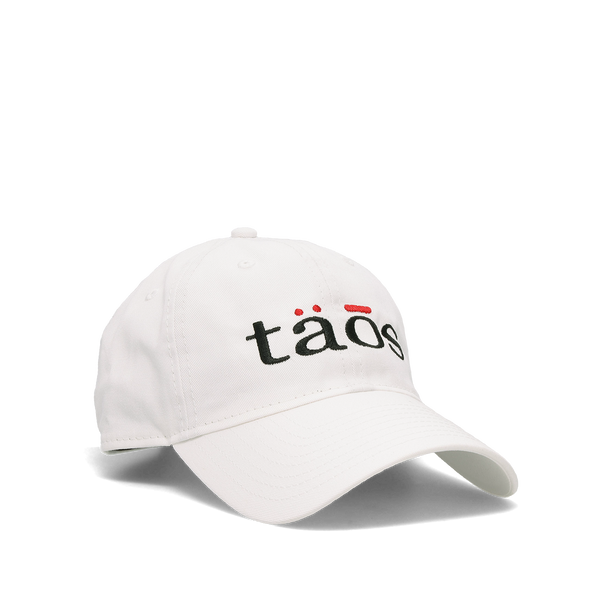 taos footwear Hat with Embroidery — White