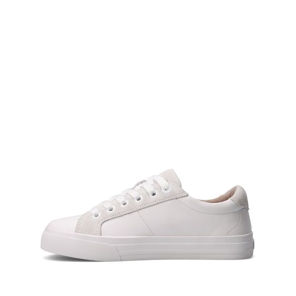 Taos Footwear Heart & Soul Lux — White/Ice Suede