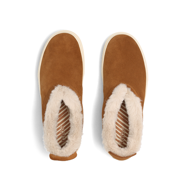 Taos Footwear Mini Chic — Chestnut Suede