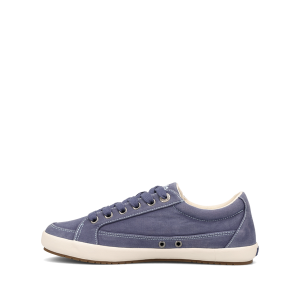 Taos Footwear Moc Star 2 — Indigo Distressed