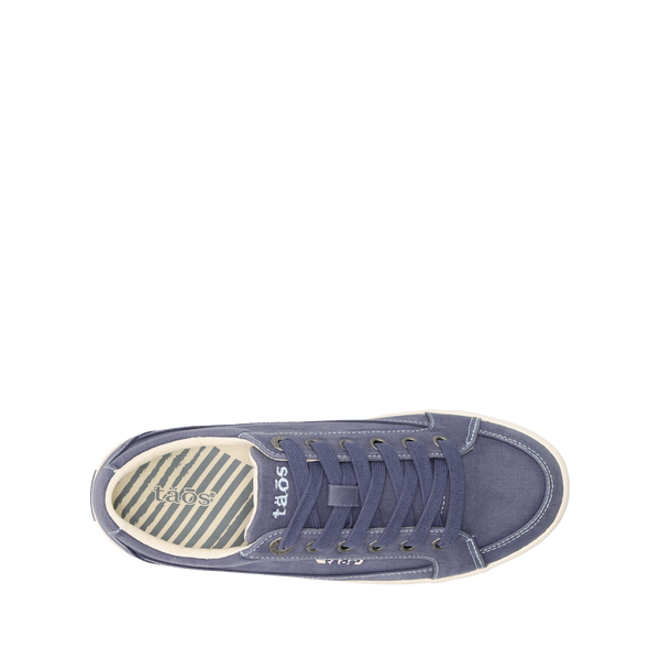Taos Footwear Moc Star 2 — Indigo Distressed