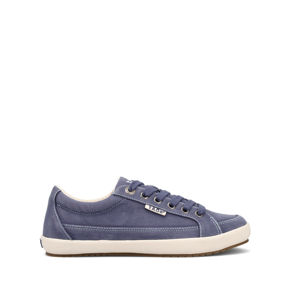 Taos Footwear Moc Star 2 — Indigo Distressed