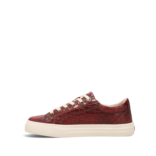 Taos Footwear Plim Soul Lux — Red Croco
