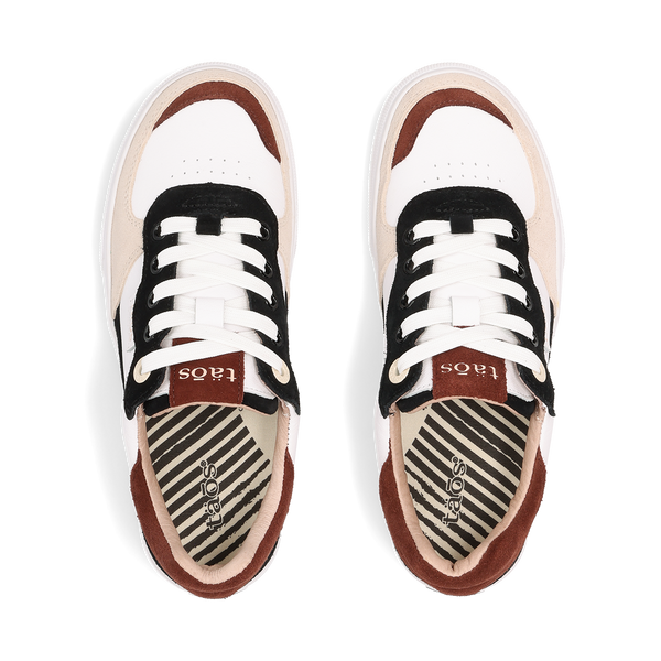 Taos Footwear Pop Soul — Black/Brown Multi