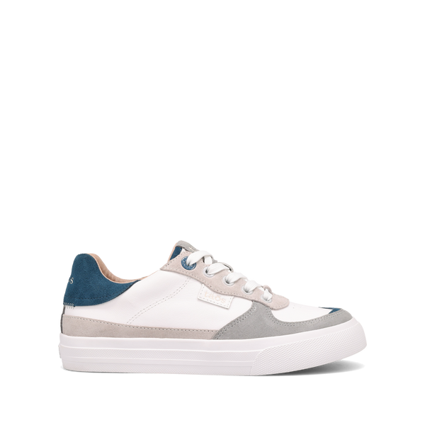 Taos Footwear Pop Soul — Grey/Petrol Blue Multi