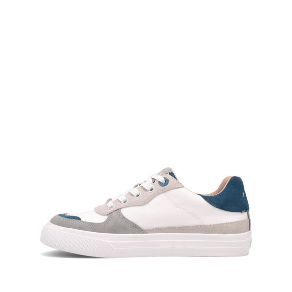 Taos Footwear Pop Soul — Grey/Petrol Blue Multi