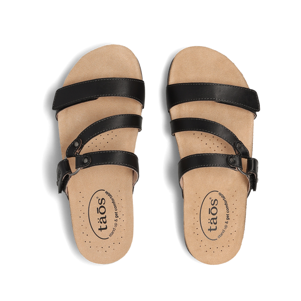 Taos Footwear Ringslide — Black