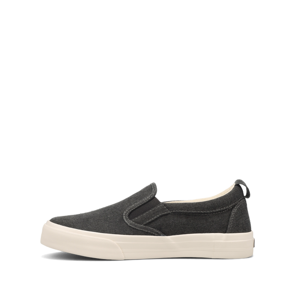 Taos Footwear Rubber Soul — Charcoal Wash Canvas