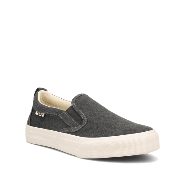 taos footwear Rubber Soul — Charcoal Wash Canvas
