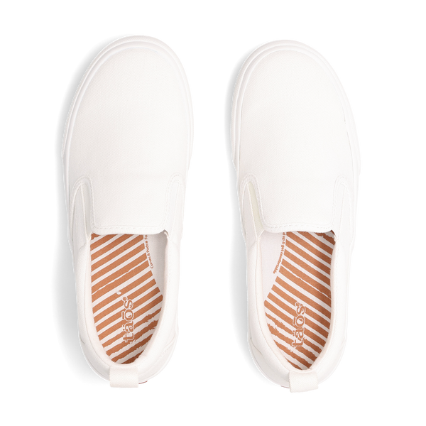 Taos Footwear Rubber Soul — White