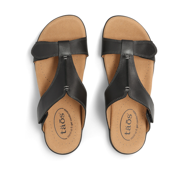 Taos Footwear Slide Show — Black