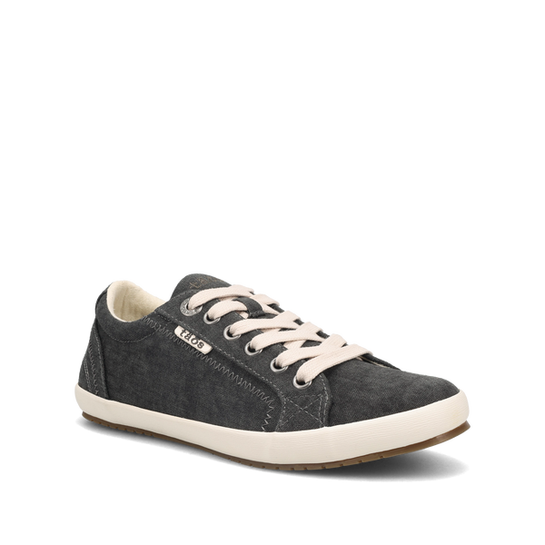 taos footwear Star — Charcoal Wash Canvas