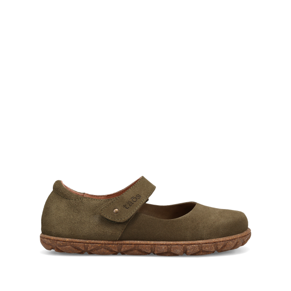 Taos Footwear Success — Olive Suede