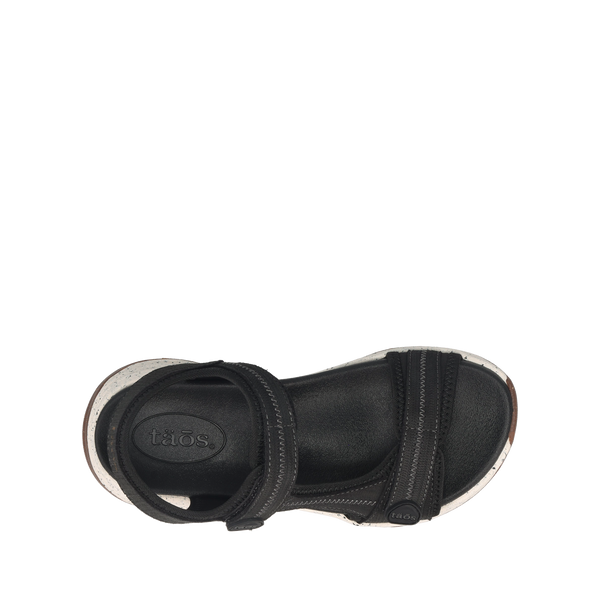 Taos Footwear Super Side — Black Emboss