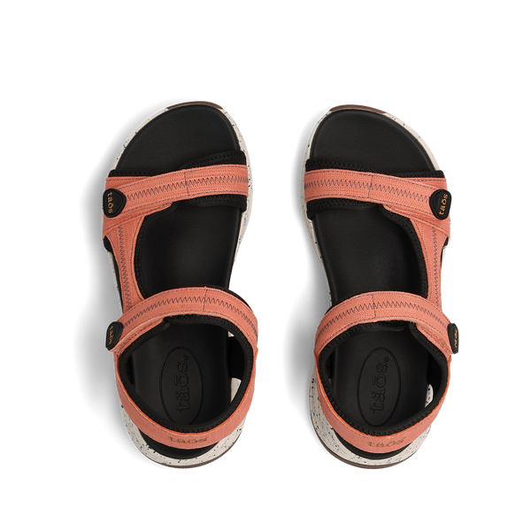 Taos Footwear Super Side — Coral Emboss