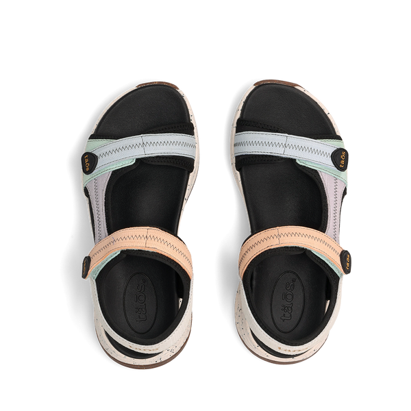 Taos Footwear Super Side — Retro Embossed Multi