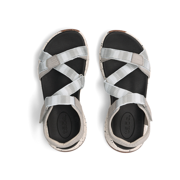 Taos Footwear Super Z — Light Grey/Cloud Multi