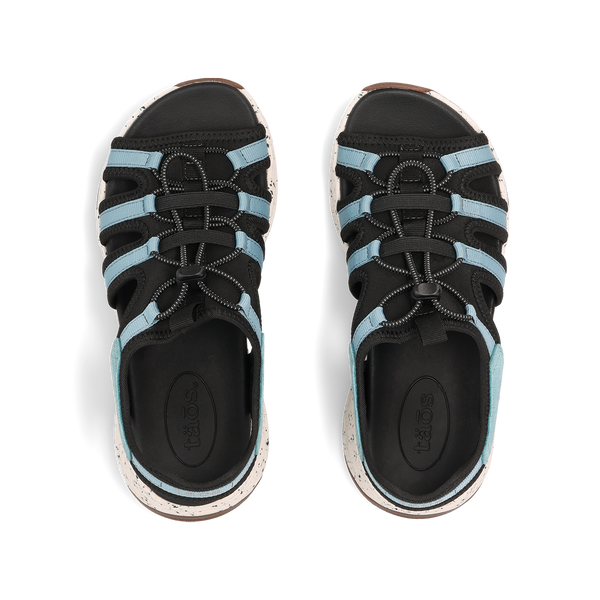 Taos Footwear Superfly — Black/Mineral Blue