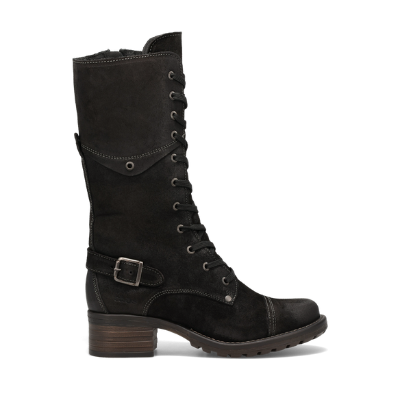 Taos Footwear Tall Crave — Black Rugged