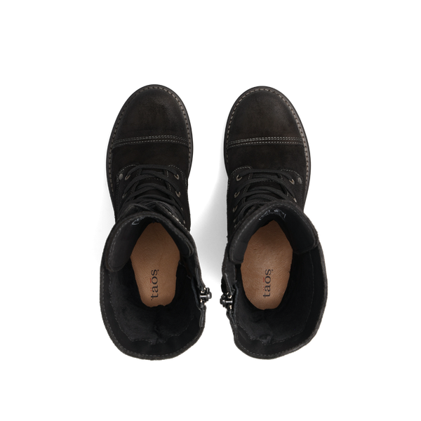 Taos Footwear Tall Crave — Black Rugged