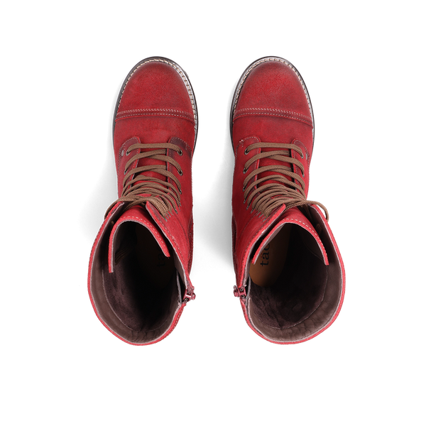Taos Footwear Tall Crave — Red Rugged