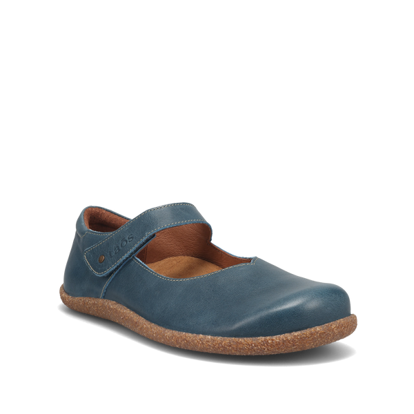 taos footwear Ultimate — Petrol Blue Leather