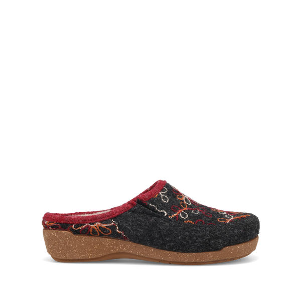 Taos Footwear Woolflower — Charcoal