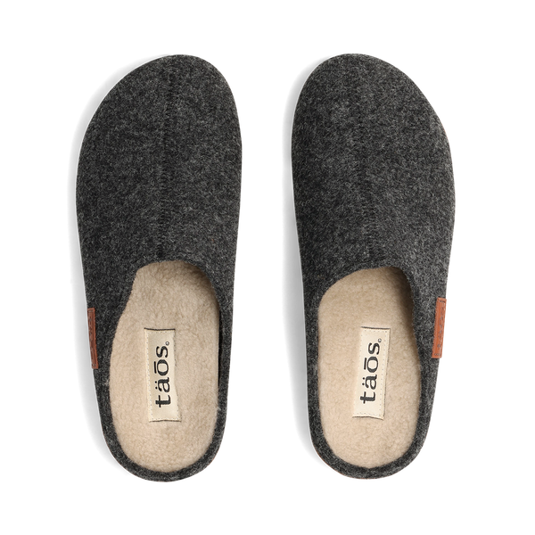 Taos Footwear Woollery 2 — Charcoal