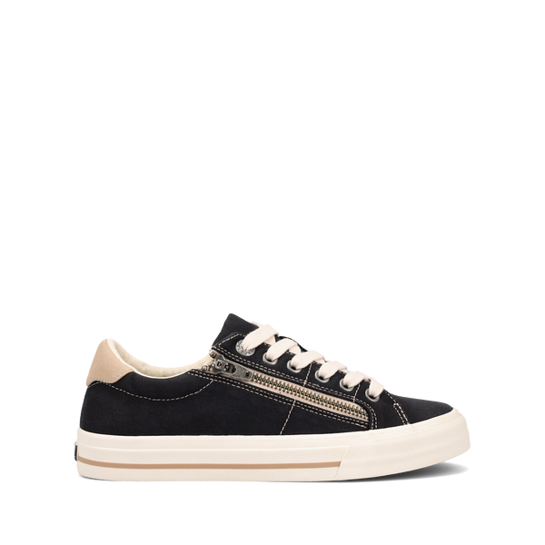Taos Footwear Z Soul — Black/Tan Distressed