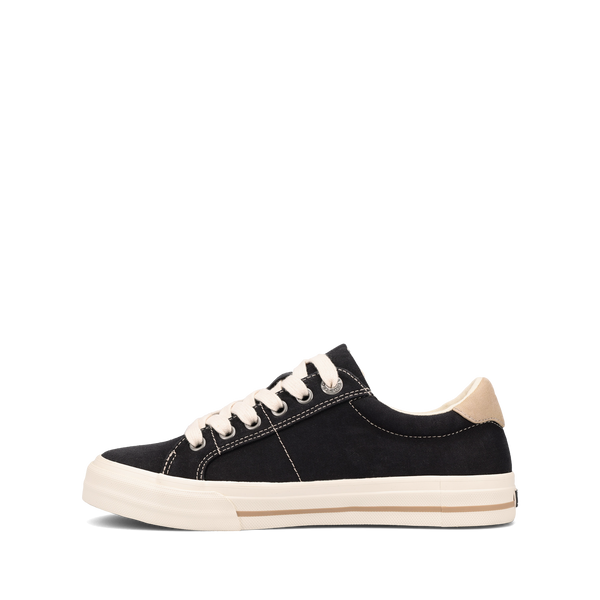 Taos Footwear Z Soul — Black/Tan Distressed