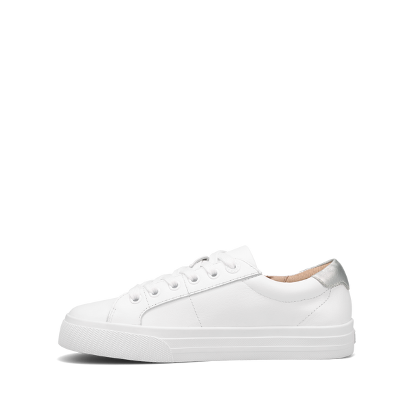 Taos Footwear Z Soul Lux — White/Silver