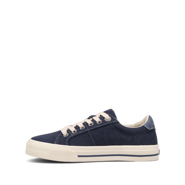 Taos Footwear Z Soul — Navy/Indigo Distressed