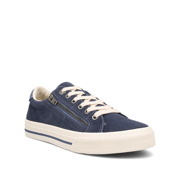 taos footwear Z Soul — Navy/Indigo Distressed