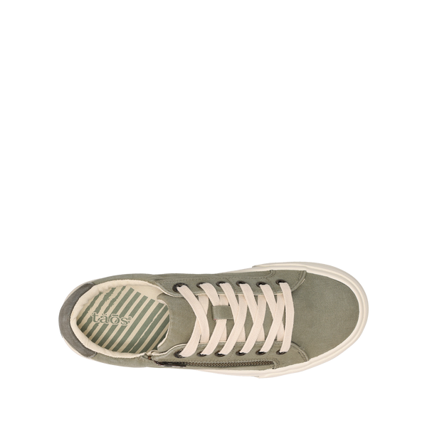 Taos Footwear Z Soul — Sage/Olive Distressed