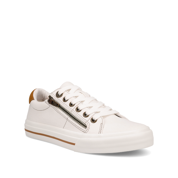 taos footwear Z Soul — White/Golden Tan