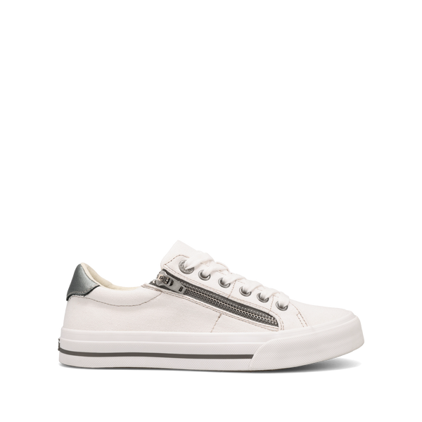 Taos Footwear Z Soul — White/Pewter