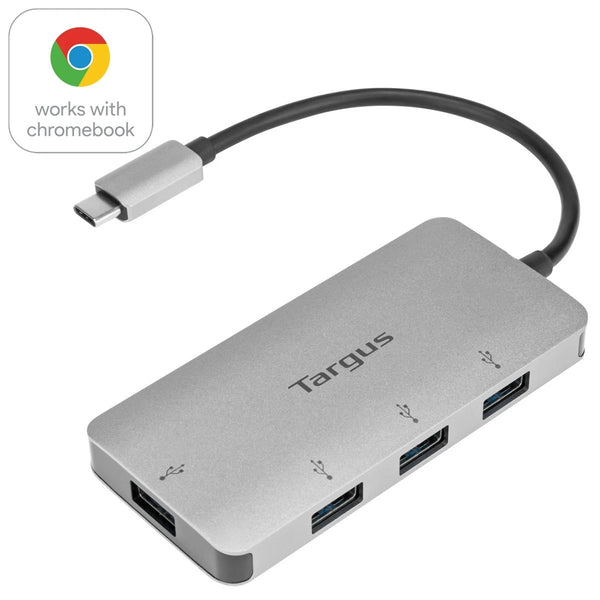 targus 4-in-1 USB-C Port to USB-A 3.0 ports compatible With Windows® MacOS® and Chromebook