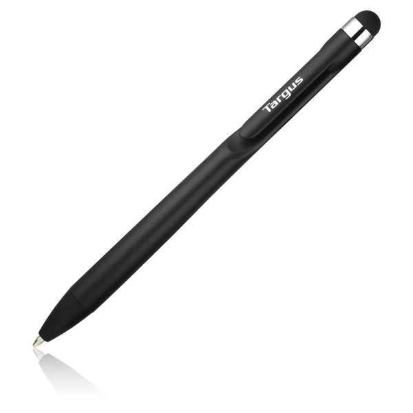 targus Antimicrobial 2-in-1 Stylus & Pen For Smartphones and Touchscreens - Black