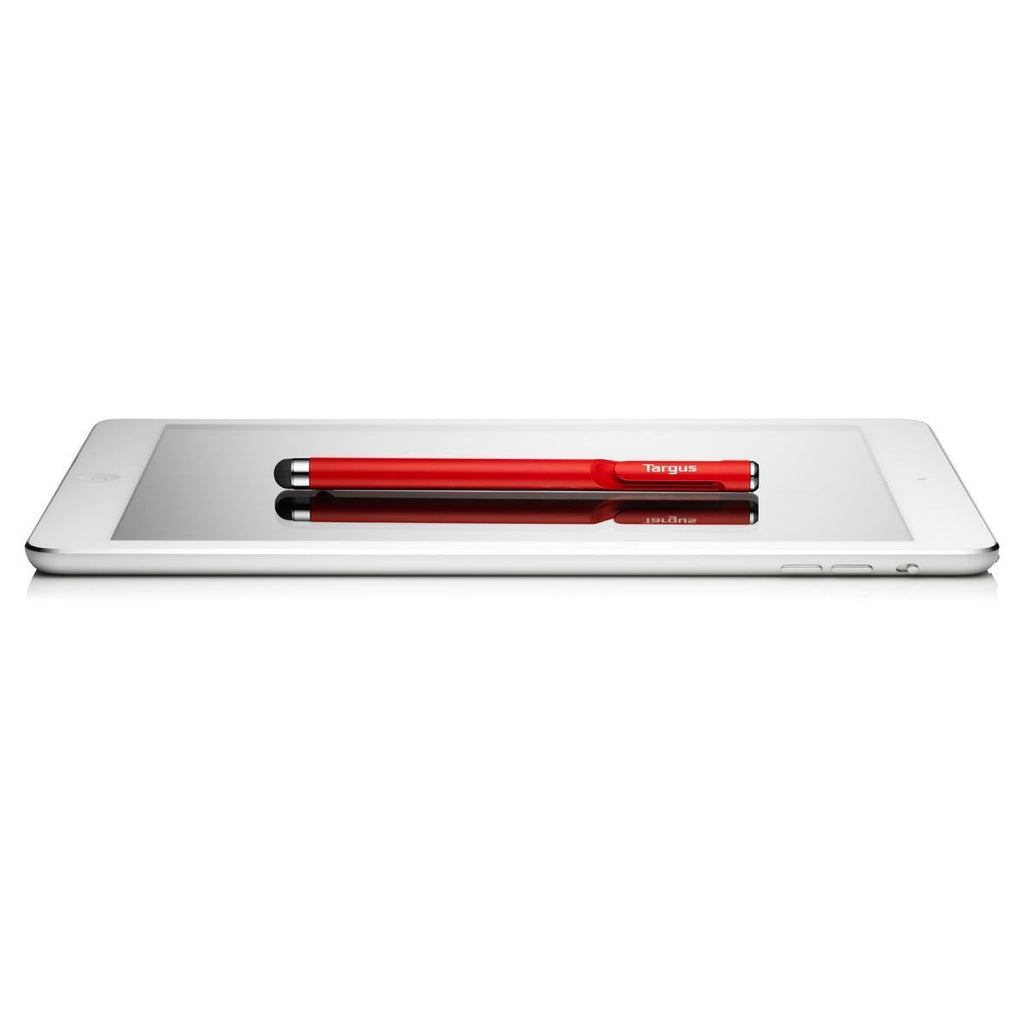 Targus Antimicrobial Smooth Stylus Pen For Smartphones And Touchscreens - Red