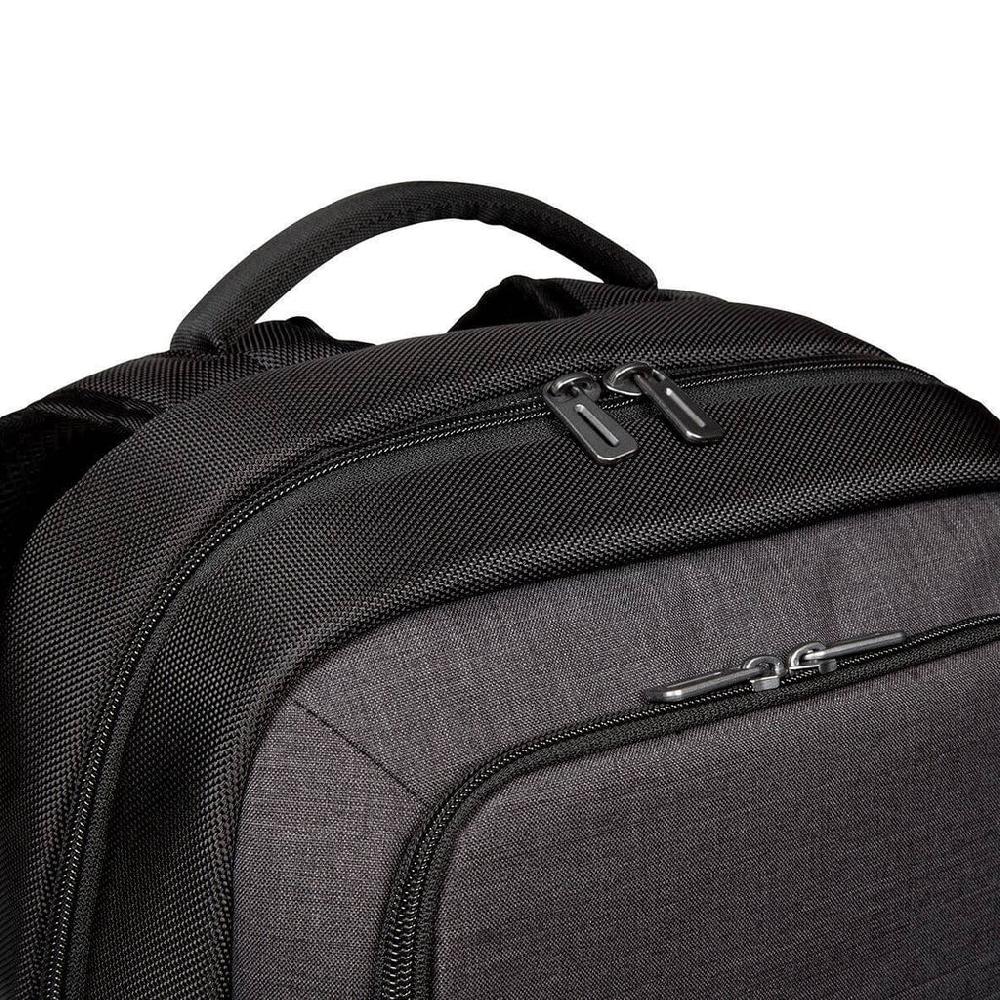 Targus CitySmart 12.5 13 13.3 14 15 15.6" Essential Laptop Backpack - Black/Grey